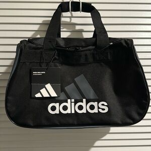 NWT Adidas Crossbody Gym Bag with lots of room inside.